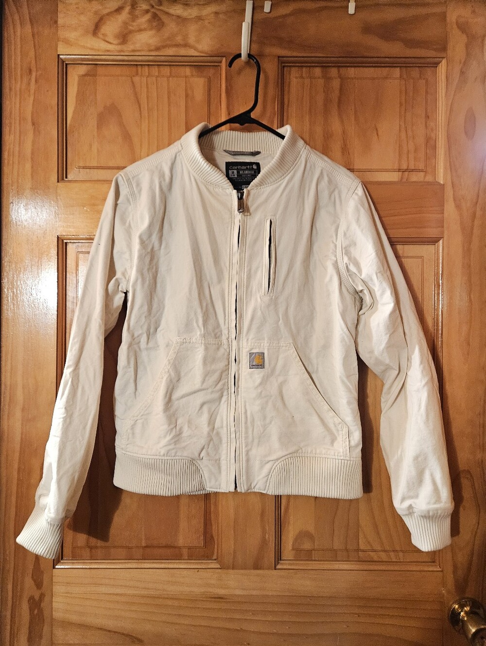 Carhartt Women's Cream Bomber Jacket